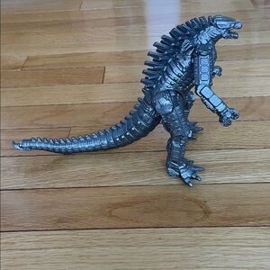 Mecha Godzilla action figure with pose able limbs